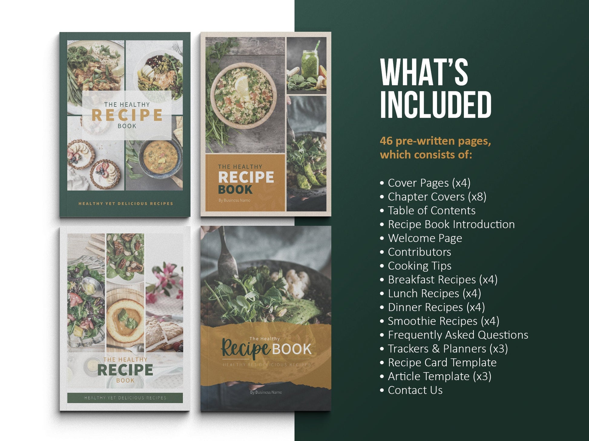 Recipe Book Design Template