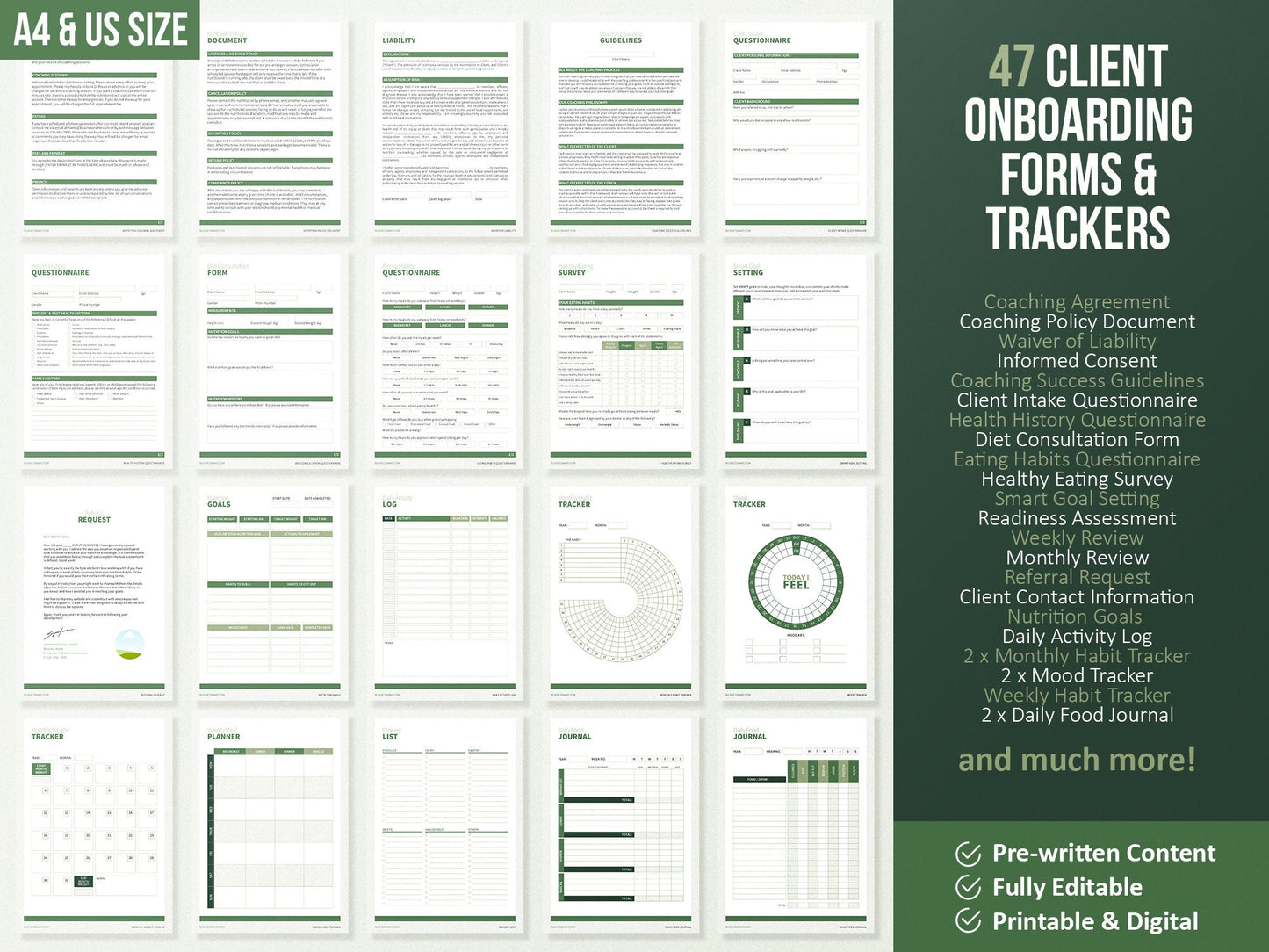 Nutritionist Ultimate Toolkit (Olive)