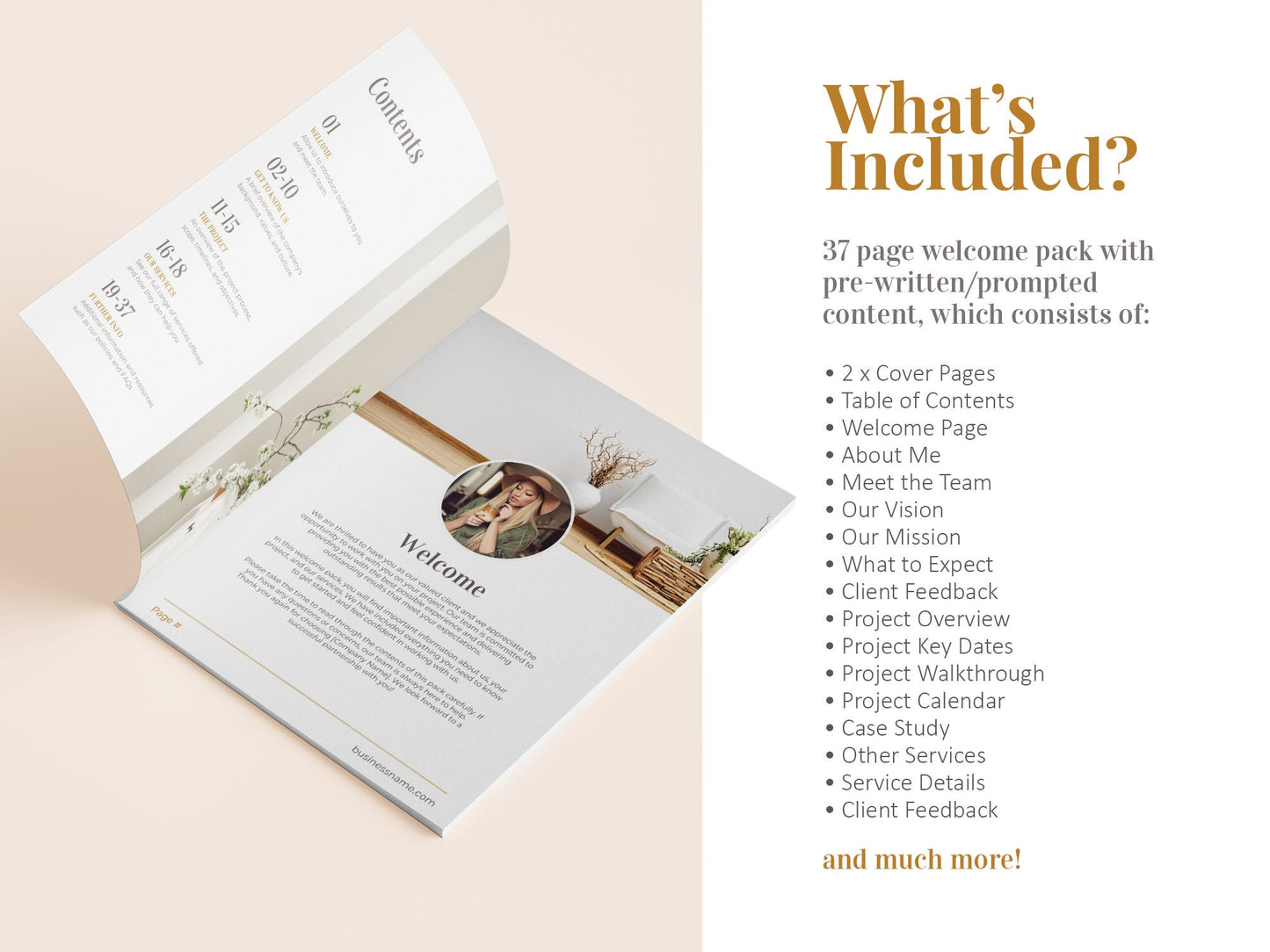 New Client Welcome Pack (Boho)