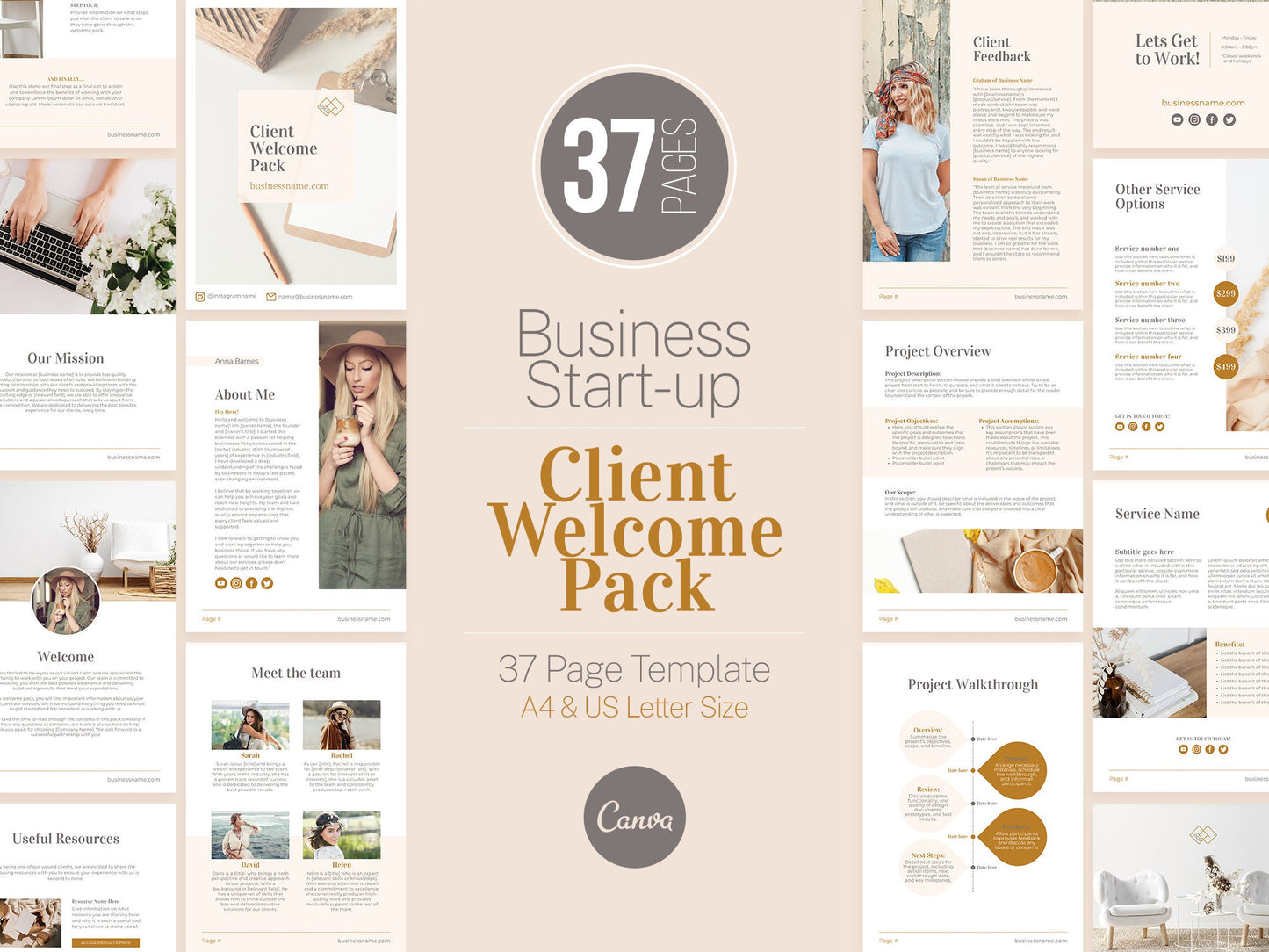 New Client Welcome Pack (Boho)