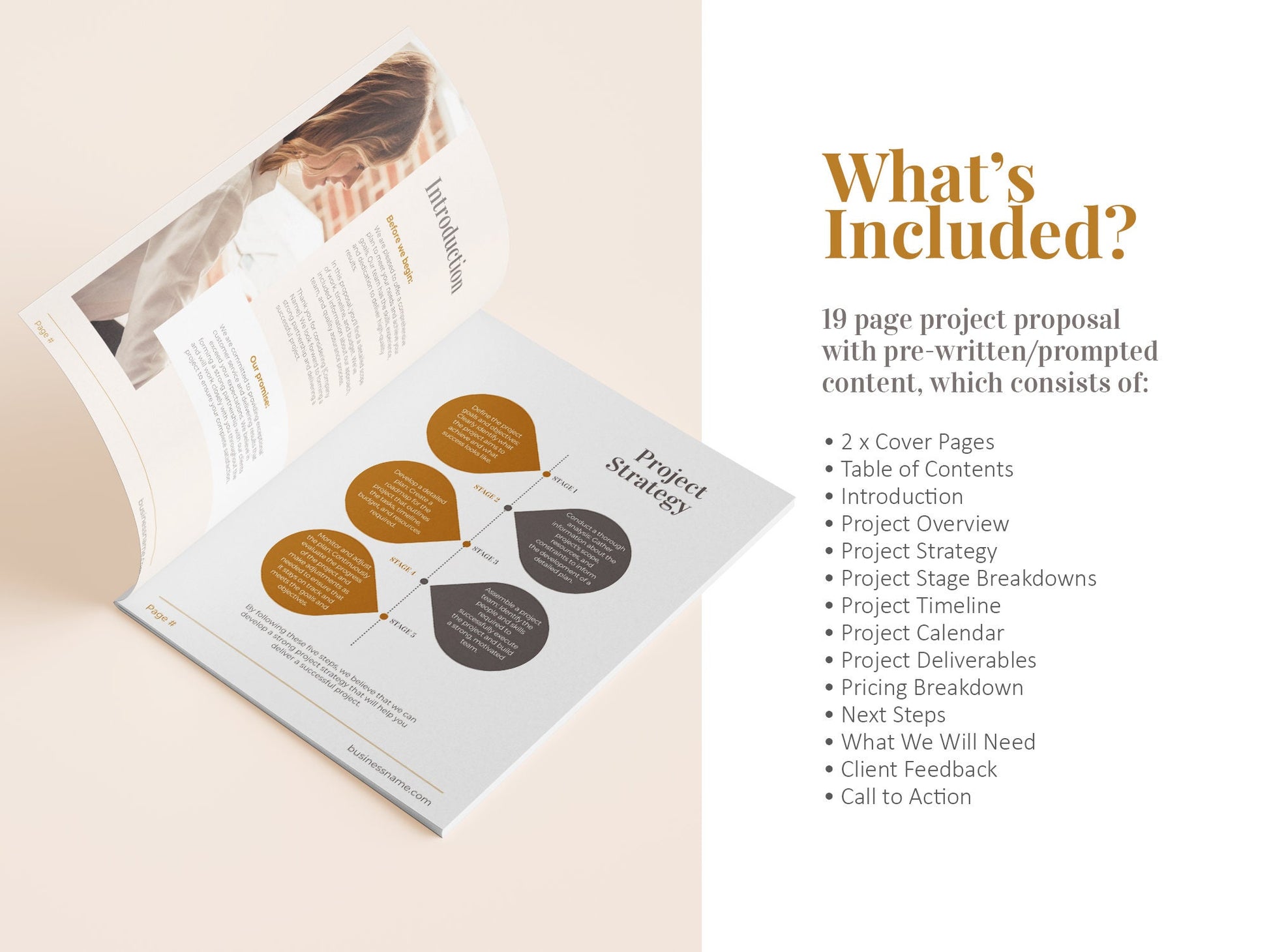 Project Proposal Template (Boho)
