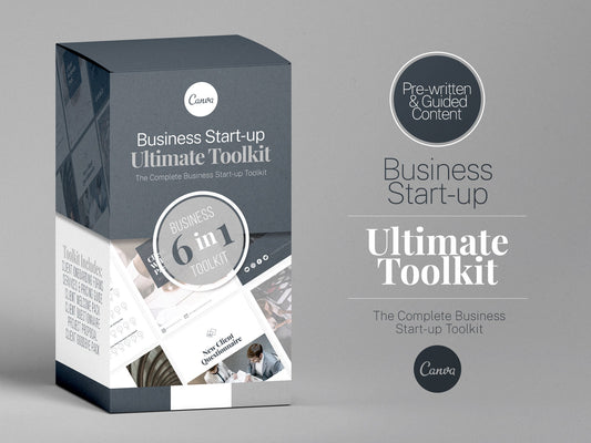 Business Start-Up Ultimate Toolkit (Charcoal)