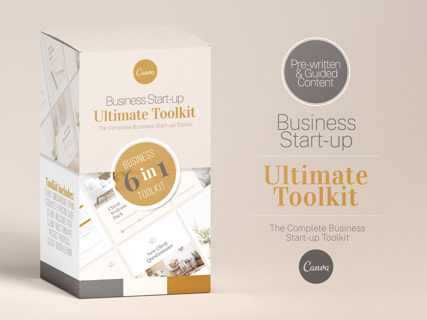 Business Start-Up Ultimate Toolkit (Boho)