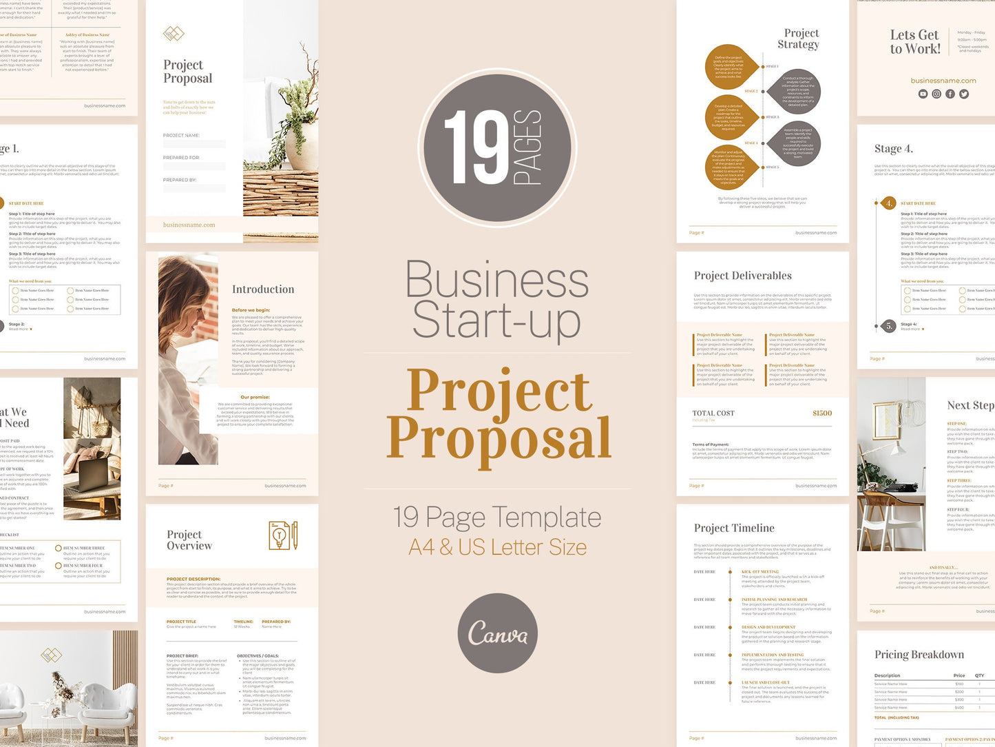 Project Proposal Template (Boho)