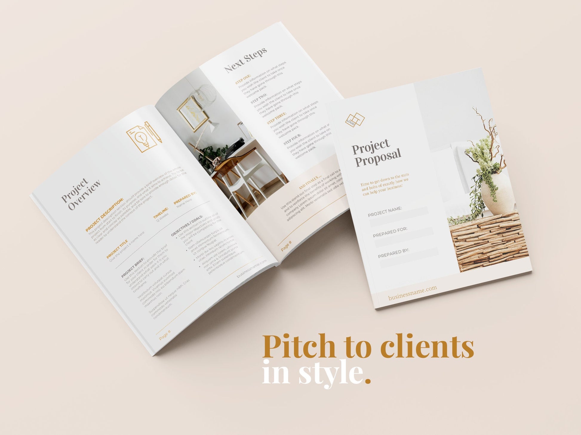 Project Proposal Template (Boho)