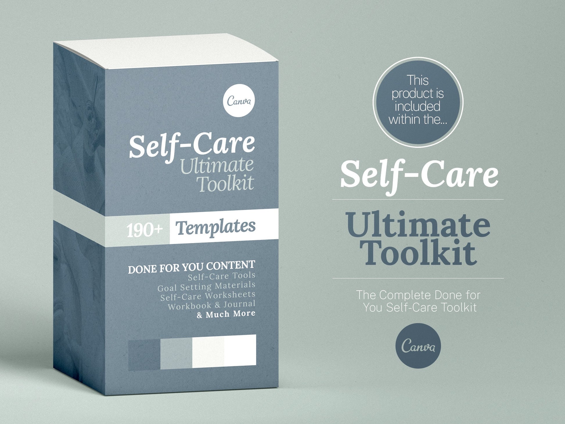 Self-Care Workbook (Duck Egg)
