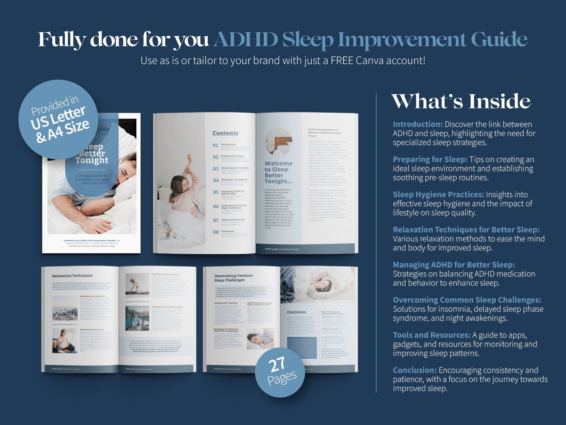 ADHD Sleep Improvement Guide