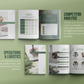 Nutritionist Business Plan Template | Nutrition Business Strategy | Dietitian | Business Proposal | Canva Template | Digital Business Plan